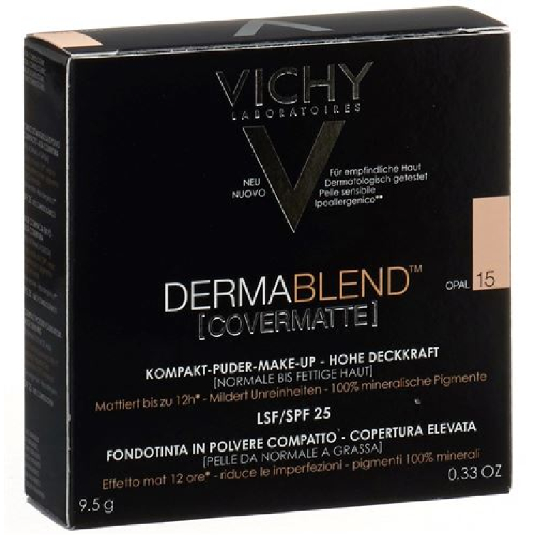 Vichy Dermablend Päällysmatto 15 9,5 g