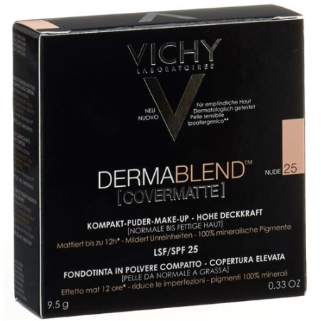 Vichy Dermablend Cobertura mat 25 9,5 g