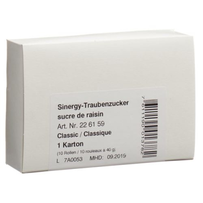 Sinergy glucose បុរាណ 10 x 40 ក្រាម។