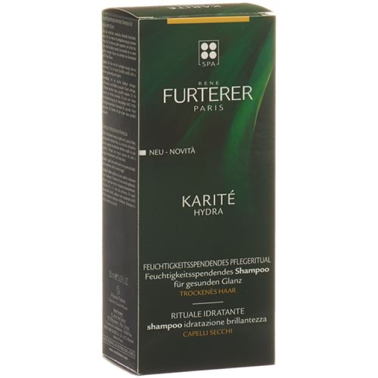 Szampon nawilżający Furterer Karité Hydra 150 ml