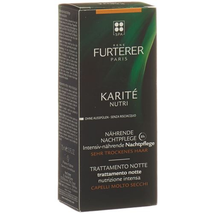 Furterer Karité Nutri Nachtpflege 75 毫升