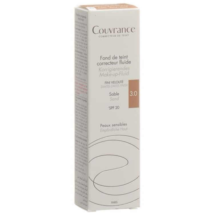 Avene Couvrance флуид пясък 3.0 30 мл