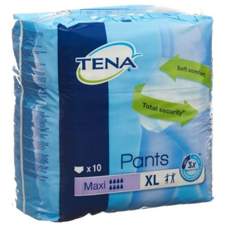Calças TENA Maxi XL 10 unid.