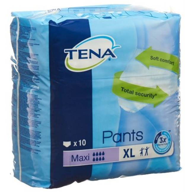 Calças TENA Maxi XL 10 unid.