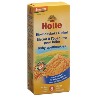 Holle organic spelled babykeks 150 ក្រាម។