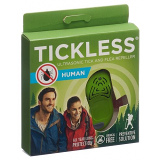 Ochrona przed kleszczami dla dorosłych Tickless w kolorze zielonym/czerwonym