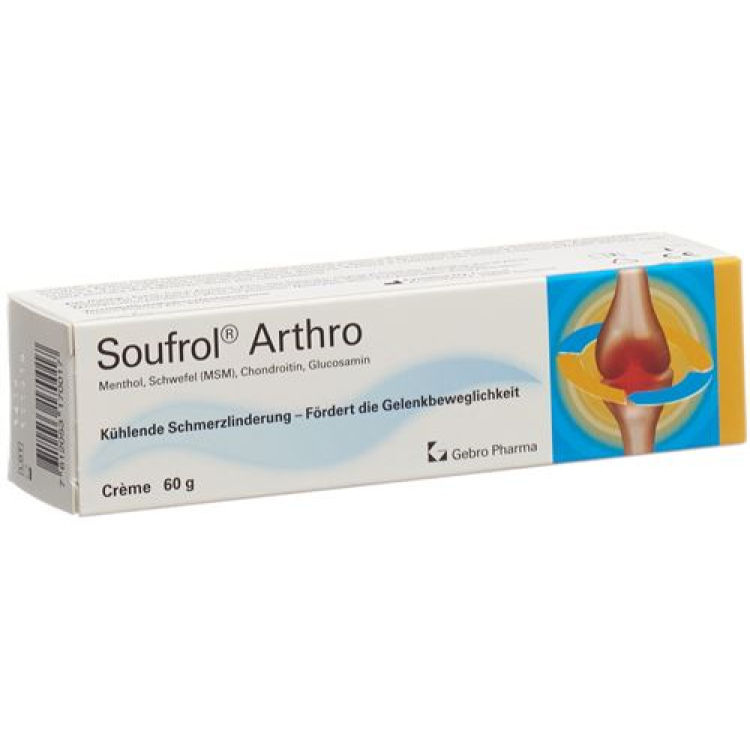 Soufrol Arthro Creme Tb 60 ក្រាម។