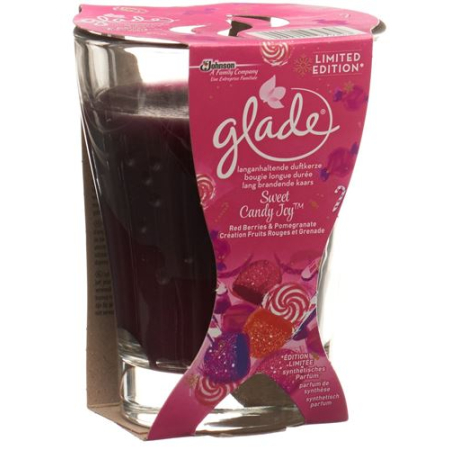 glade by breeze premium scented candle Red Berries & Pomegranate 224 g