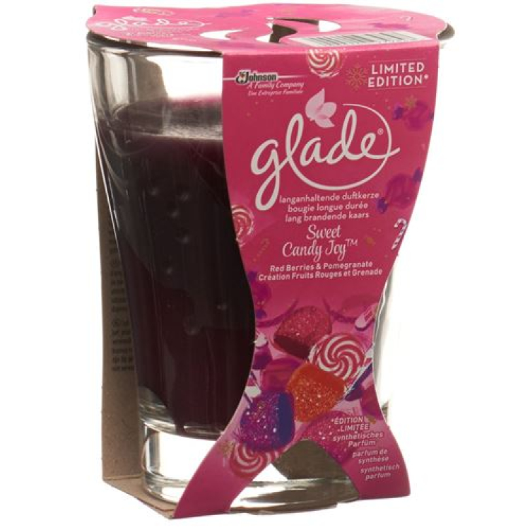 glade by brise Premium-Duftkerze Rote Beeren & Granatapfel 2