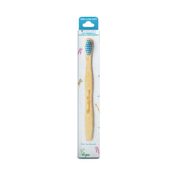 Humble Brush escova de dentes infantil azul