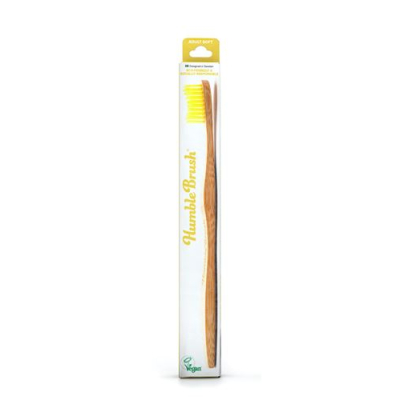 Humble Brush Toothbrush Adult Yellow