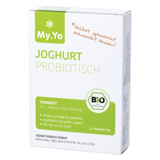 ទឹកដោះគោយ៉ាអួ My.Yo ferment probiotic 3 x 5 ក្រាម។