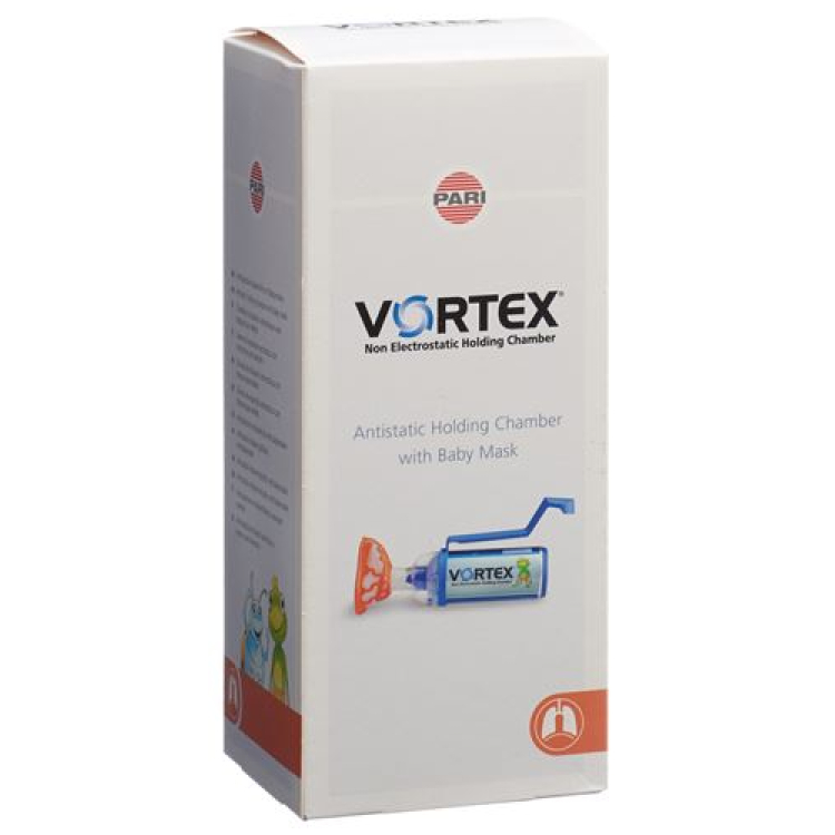 Pari Vortex antistatic Vorschaltkammer ជាមួយ beetle របាំងទារក (0-2 ឆ្នាំ) និងប្រតិបត្តិការដោយដៃម្ខាងជំនួយ