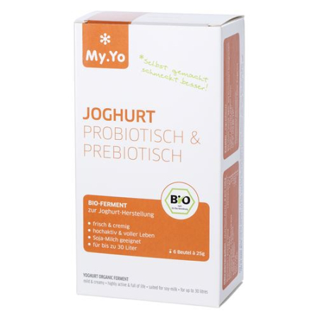 My.Yo iogurte fermentado probiótico e prebiótico 6 x 25 g