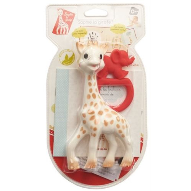 Sophie la girafe and her memory book