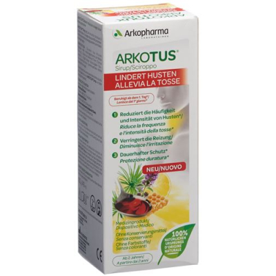 Arkotus cough syrup md bottle 140 ml