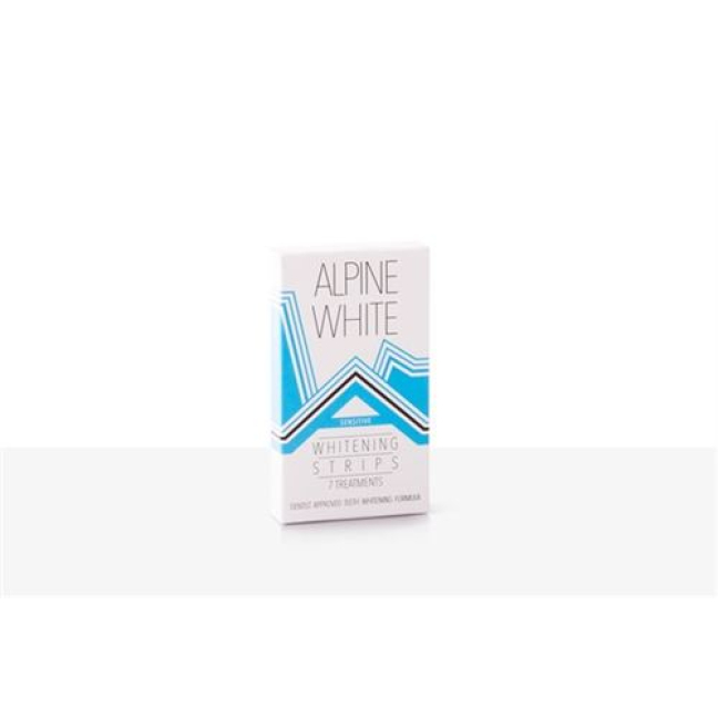 Alpine White Whitening Strips for Sensitive Teeth - Beeovita