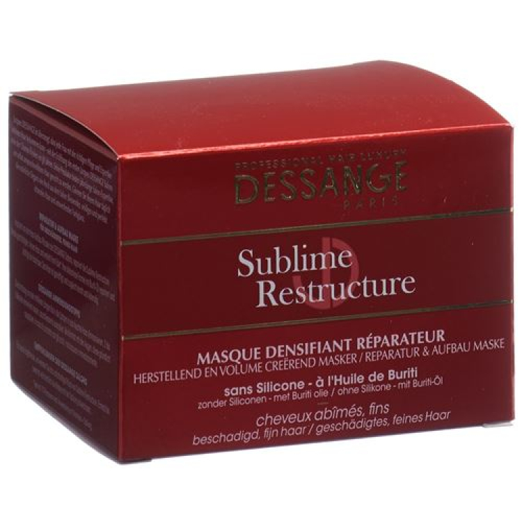 Máscara Sublime Reestruturação Dessange 250 ml