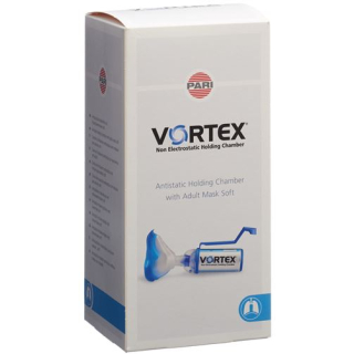 Pari Vortex antistatik Vorschaltkammer yetişkin maskesi ile yumuşak ve tek elle kullanım Yardım
