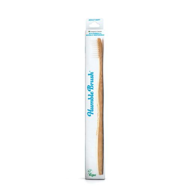 Cepillo de dientes Humble Brush blanco adulto