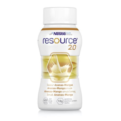 Resource 2.0 파인애플-망고 4 x 200ml