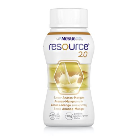 Resource 2.0 Nanas-Mangga 4 x 200 ml