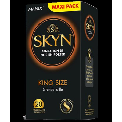 Manix skyn ​​condoms king size 20 pieces