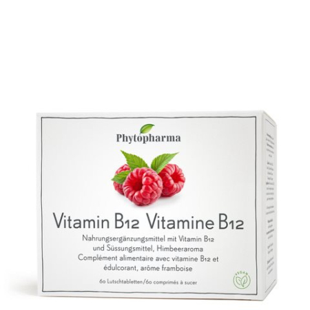 Phytopharma ויטמין B12 60 לכסניות