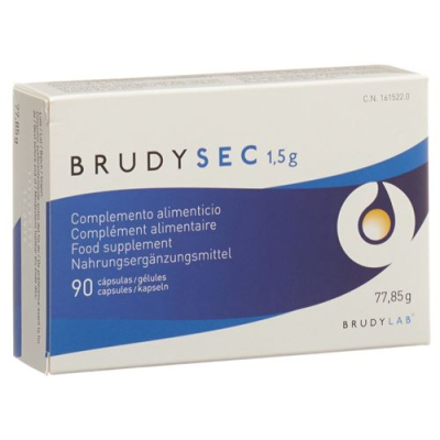 BRUDYSEC Kaps 1.5 g blister 90 pcs