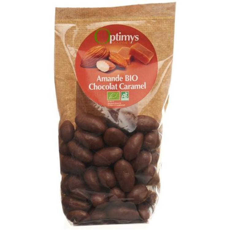 Optimy enjoyment almond caramel organic 150g