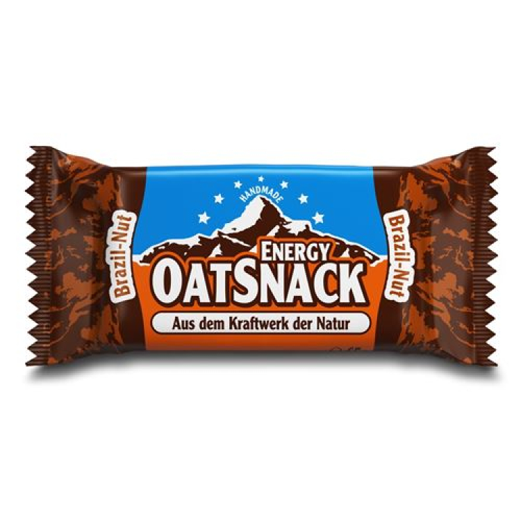 Energy Oatsnack Бразилия-жаңғақ 15 x 65 г