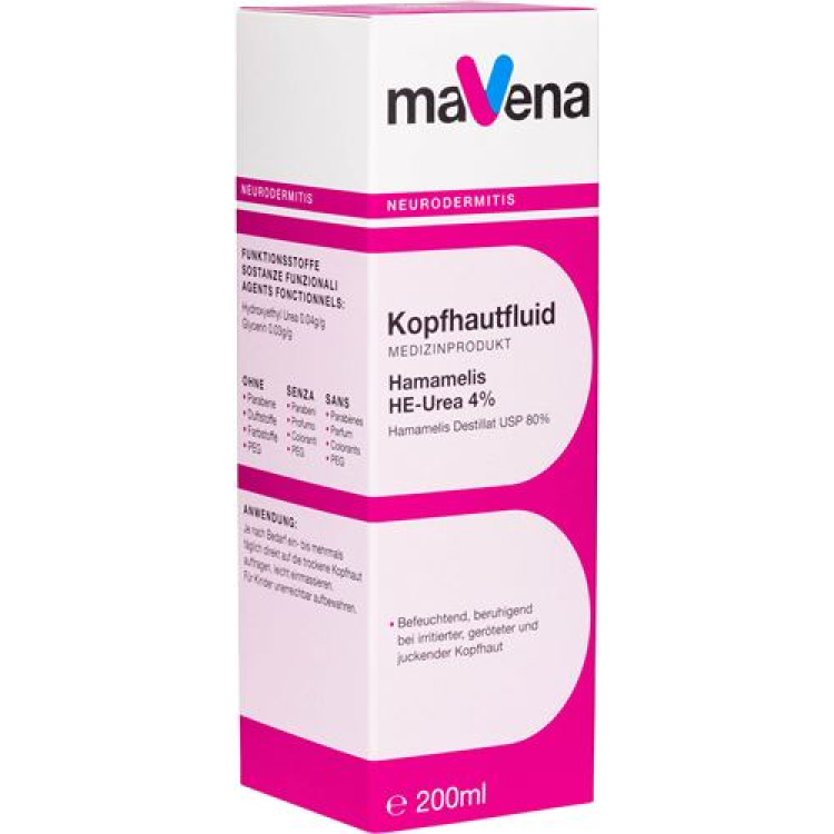 Mavena fluid do skóry głowy Disp 200 ml