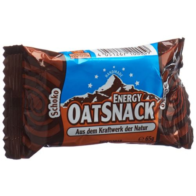 Energy Oatsnack chocolade 65 g