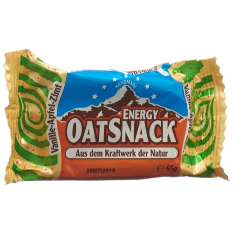 Energy Oatsnack vanilla apple cinnamon 65 g