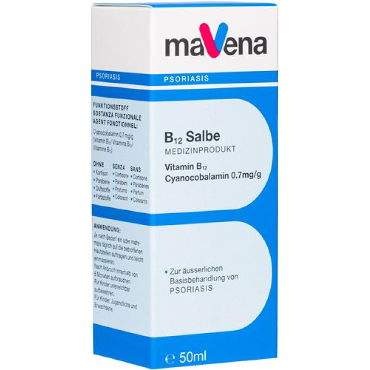 Mavena B12 məlhəmi Tb 50 ml