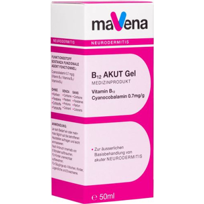 Mavena B12 ACUTE ג'ל tube 50 מ"ל