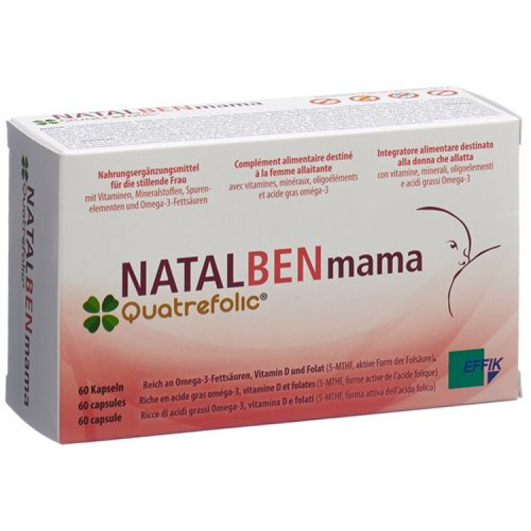 Natalben MAMA Cape Blist 60 шт