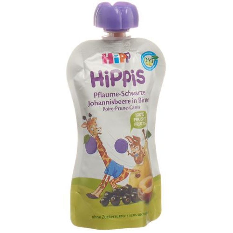 Hipp pruimenbes in peer Greta Giraffe 100 g