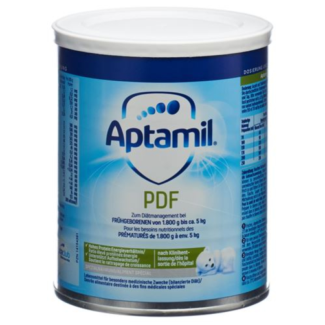 Milupa Aptamil PDF מזונות מיוחדים Ds 400 גרם