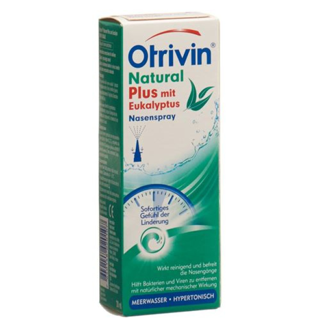 Otrivin Natural Plus med eukalyptusspray 20 ml