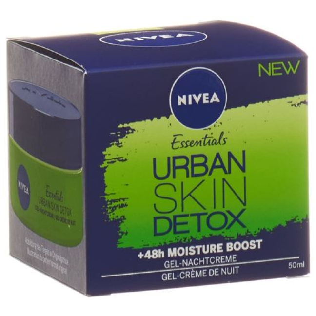 Nivea Urban Skin Detox Gel Night Cream 50 ml