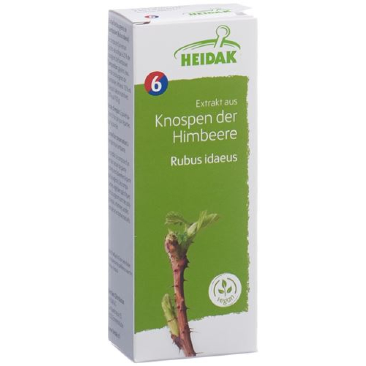 HEIDAK つぼみ ラズベリー Rubus idaeus グリセロール マセラシオン Fl 30 ml