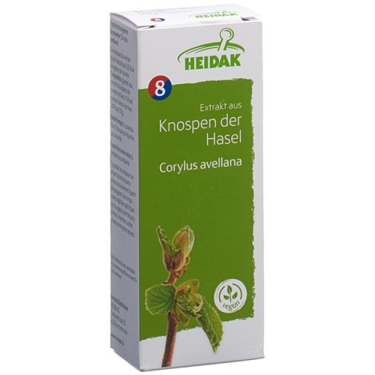 HEIDAK knopphassel Corylus avel glyserolmaserasjon Fl 30 ml