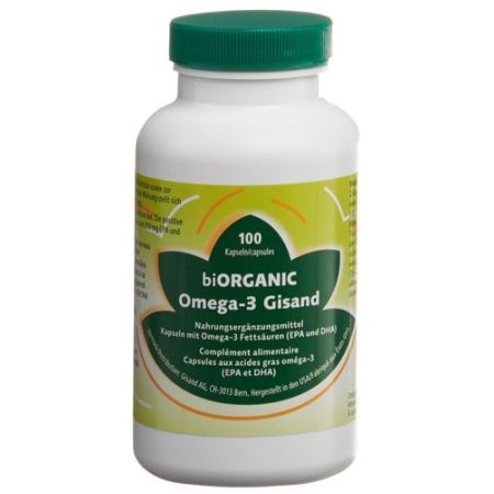Bioorganic Omega-3 Gisand Kaps Ds 100 pcs