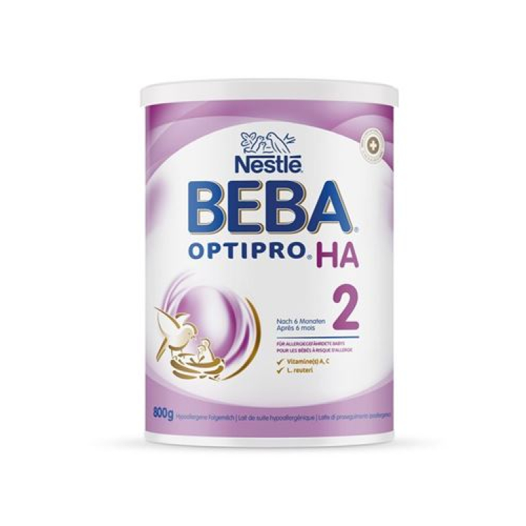 Beba Optipro HA 2 після 6 місяців Ds 800 г