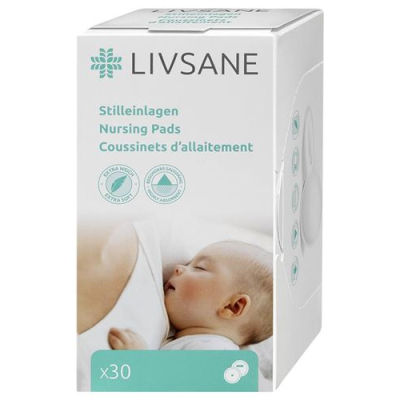 Livsane nursing pads 30 pcs