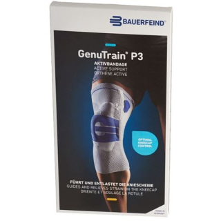 GenuTrain P3 aktiv bandage størrelse 2 højre titanium