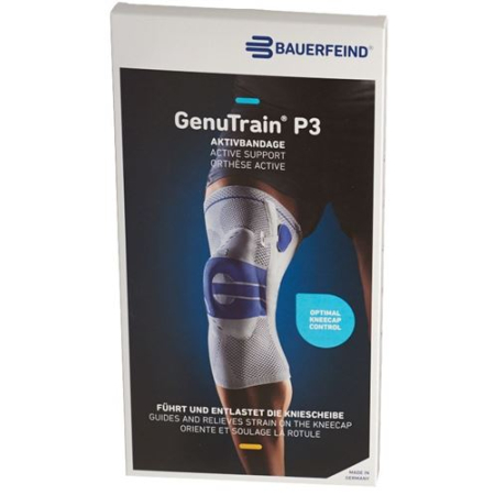 Bandage actif GenuTrain P3 taille 2 droit titane
