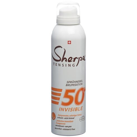 Sherpa Tensing Sprühnebel SPF 50+ INVISIBLE 200 ml
