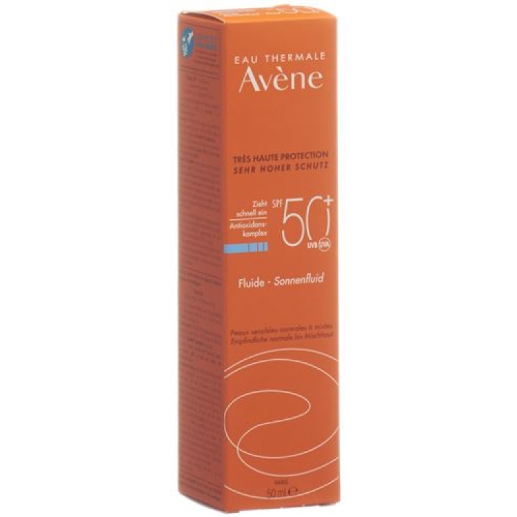 Avene Sun Fluido solar SPF50+ 50 ml